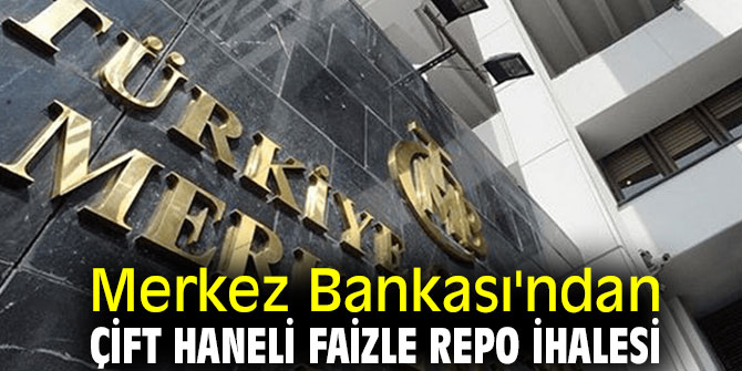Çift haneli faizle repo ihalesi