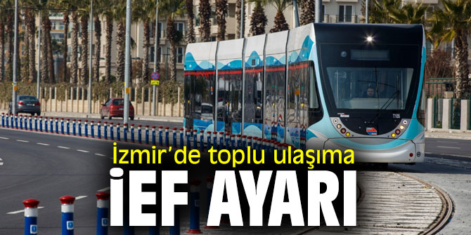 Toplu ulaşıma İzmir Enternasyonal Fuarı ayarı