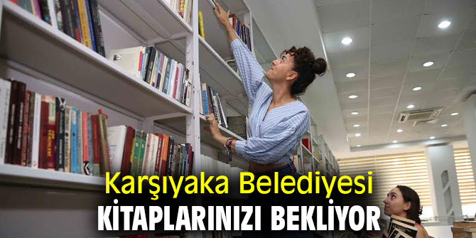 Karşıyaka Belediyesi, kitap bağış kampanyası başlattı