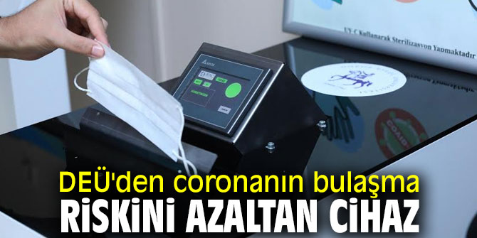 Bu cihaz coronanın bulaşma riskini azaltıyor!