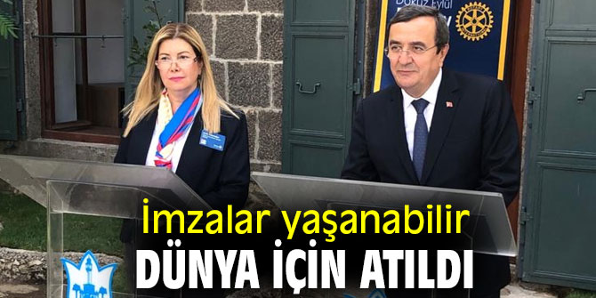 İmzalar yaşanabilir dünya için atıldı