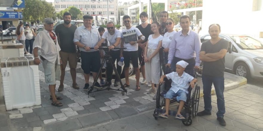 Beyaz Bandanalı Çocuklar filminin çekimleri yapılıyor