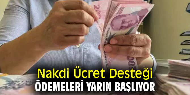 Nakdi Ücret Desteği ödemeleri 8 Eylül'de