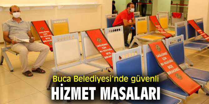 Buca Belediyesi’nde koronaya karşı önlemler sürüyor