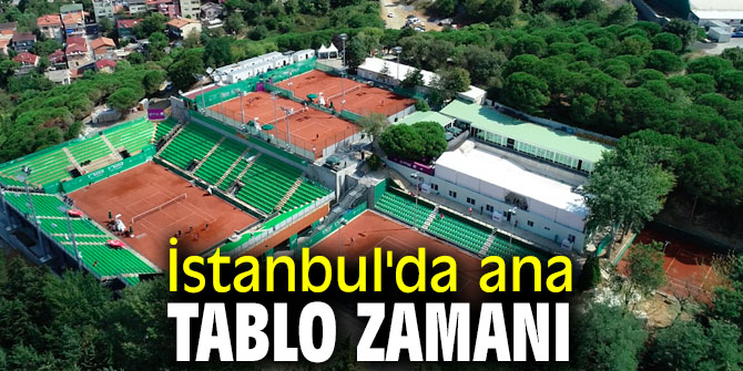 Şimdi ana tablo zamanı