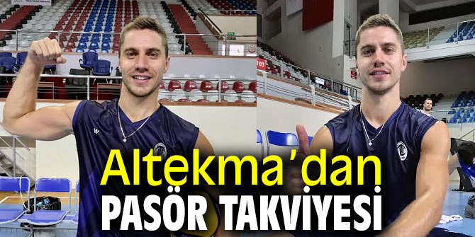 Altekma’dan pasör takviyesi