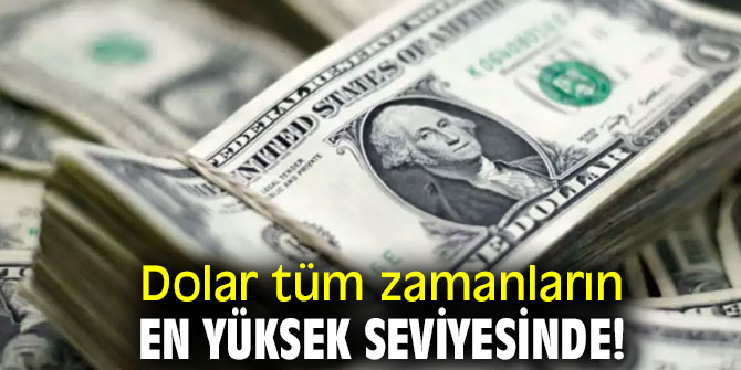 Dolar tüm zamanların rekorunda