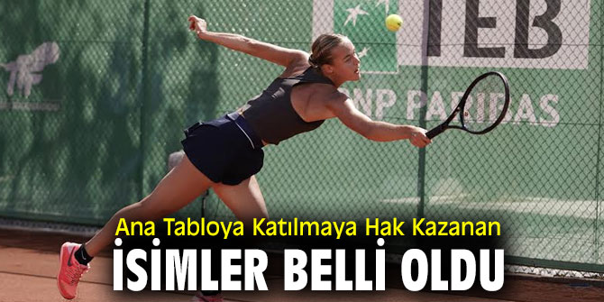 Ana Tabloya Katılmaya Hak Kazanan İsimler Belli Oldu