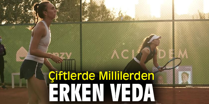 Çiftlerde Millilerden Erken Veda