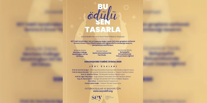 Üniversiteliler Semra & Enver Yücel Ödülü'nü tasarlıyor