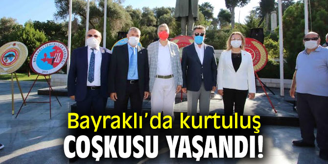 Bayraklı’da kurtuluş coşkusu yaşandı!