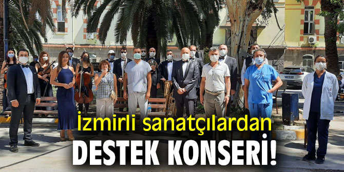 İzmirli sanatçılardan destek konseri!
