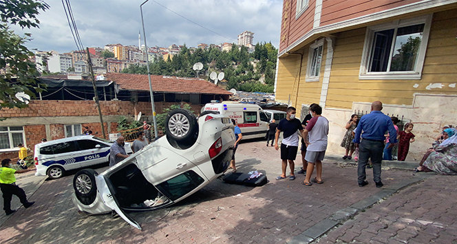 Feci kazada 20 metre sürüklendi!