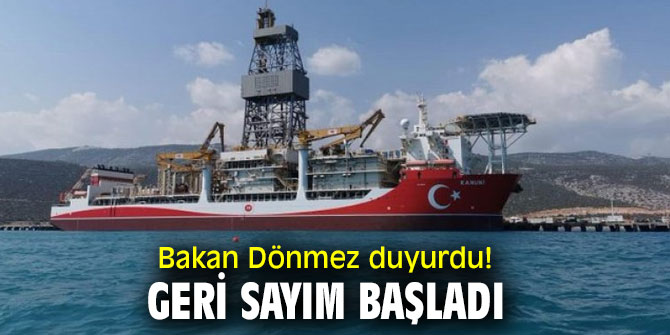 Bakan Dönmez duyurdu! Geri sayım başladı