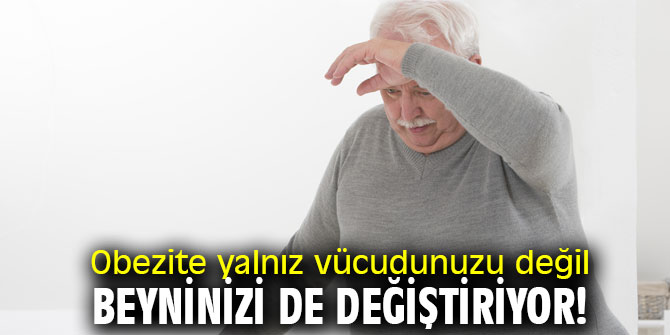 Dikkat! Obezite beyni de etkiliyor!