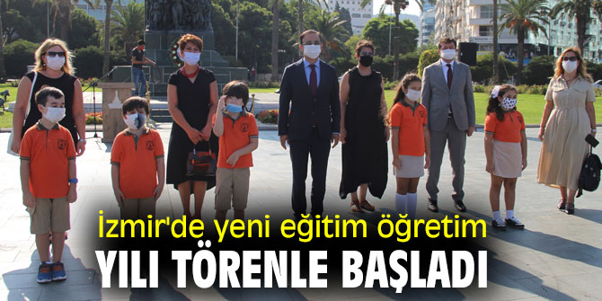İzmir'de 2020-2021 eğitim öğretim yılı başladı