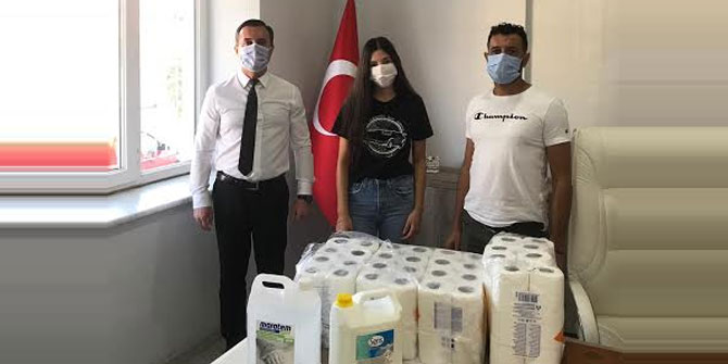 LİSELİ LARA NUR'DAN 15 KÖY OKULUNA DESTEK KAMPANYASI