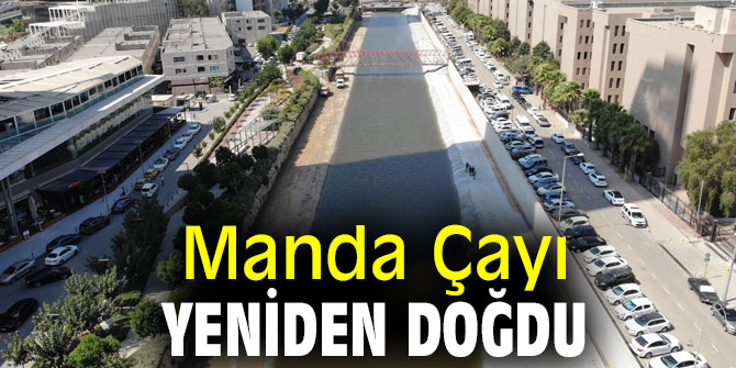 Manda Çayı’nın İzmir Körfezi ile buluştuğu proje tamamlandı.