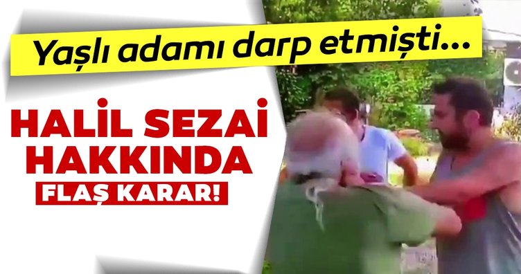 Halil Sezai hakkında soruşturma başlatıldı!