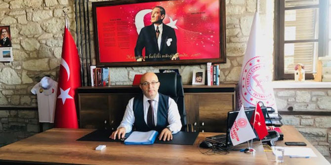 Foça İlçe Milli Eğitim Müdürü veda etti!