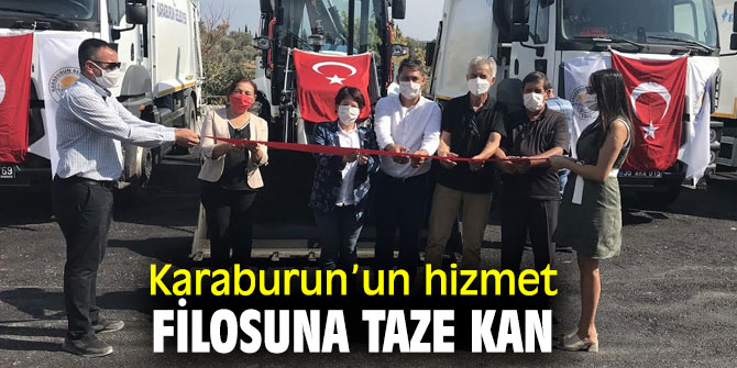 Karaburun’un hizmet filosuna taze kan