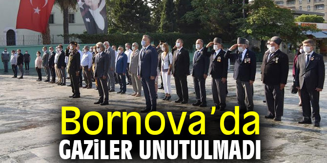 Bornova Belediyesi  gazileri unutmadı!
