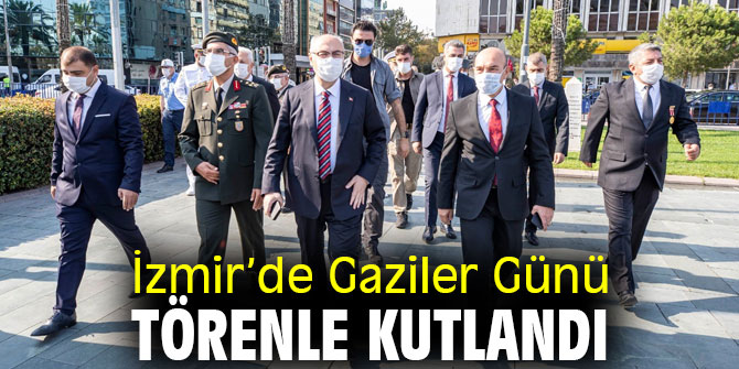İzmir’de Gaziler Günü törenle kutlandı