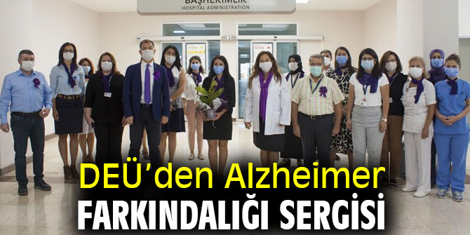 DEÜ’den Alzheimer farkındalığı sergisi