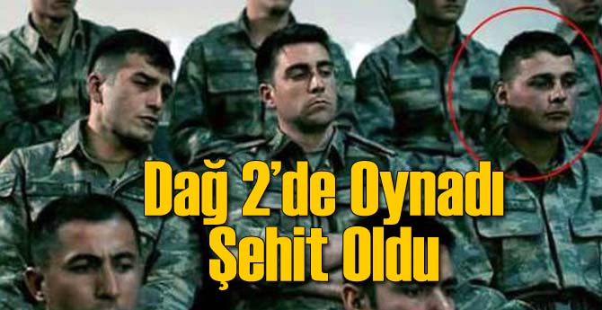 Dağ 2'de Oynayan Asker Şehit Oldu