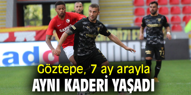 Göztepe, Gaziantep FK ile berabere kaldı