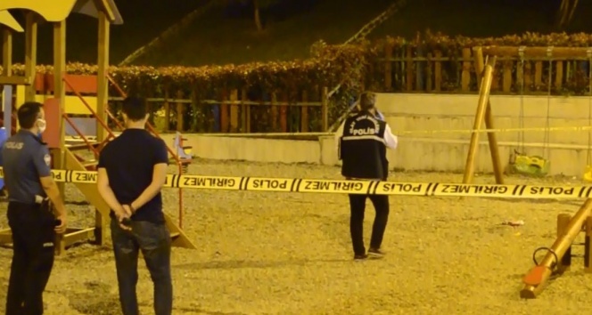 Çocuk parkında silahlı saldırıda 1 yaralı