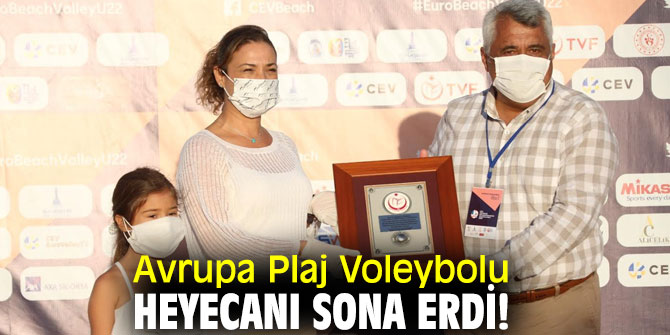 Avrupa Plaj Voleybolu heyecanı sona erdi!