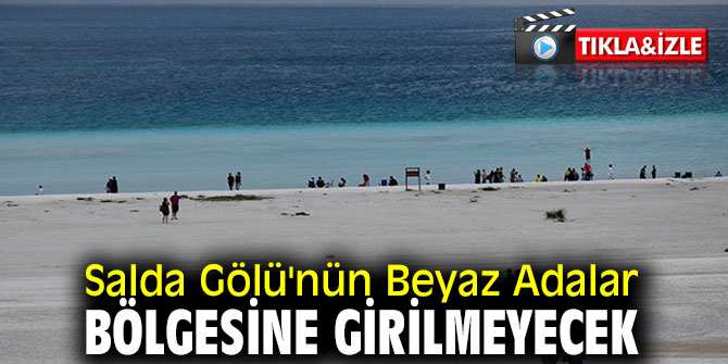 Bakan Kurum, "Salda Gölü'nün Beyaz Adalar bölgesine girilmeyecek"