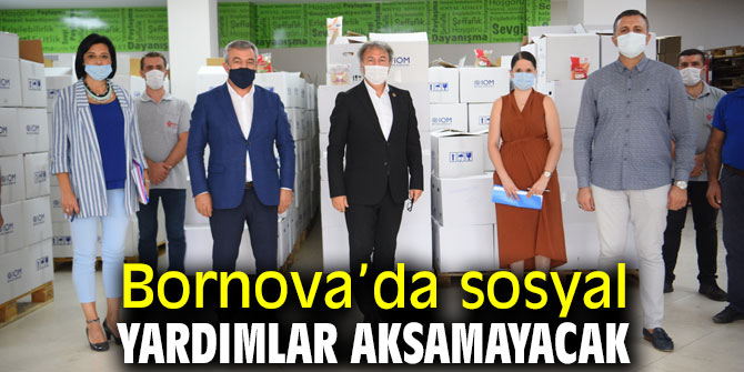 Bornova'da yardım dağıtım planı hazır
