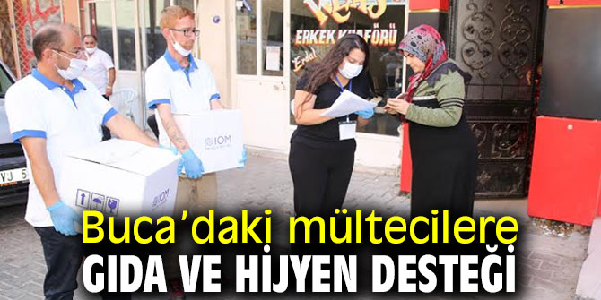 Buca Belediyesi BM işbirliğiyle mültecilere yardım eli 