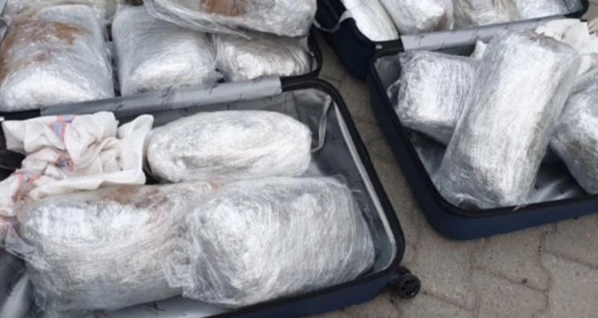 Denetimde 52 kilo 450 gram kubar esrar ele geçirildi