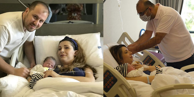 Özel Sağlık Hastanesi'nde ilk bebek sevinci yaşandı