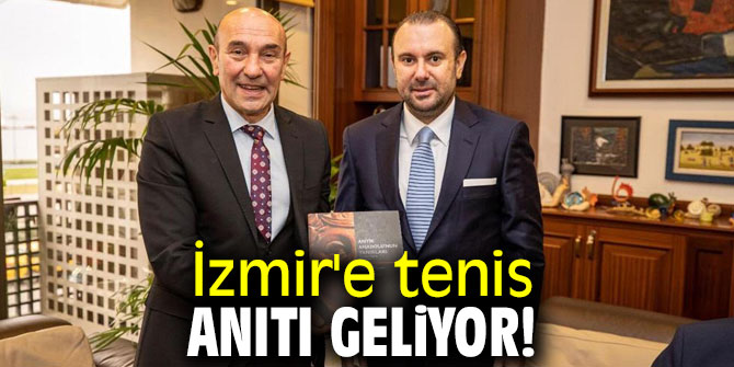 İzmir'e yakında tenis anıtı geliyor!