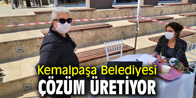 Kemalpaşa Belediyesi sorunları çözüyor