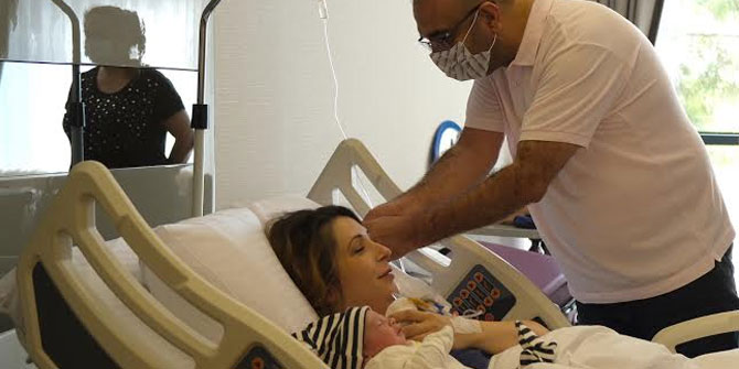 Özel Sağlık Hastanesi'nde İlk Bebek Sevinci!