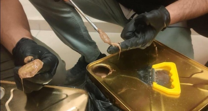 95 kilo 240 gram likit eroin ele geçirildi!