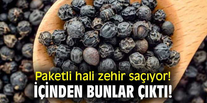 Paketli hali zehir saçıyor! İçinden bunlar çıktı!