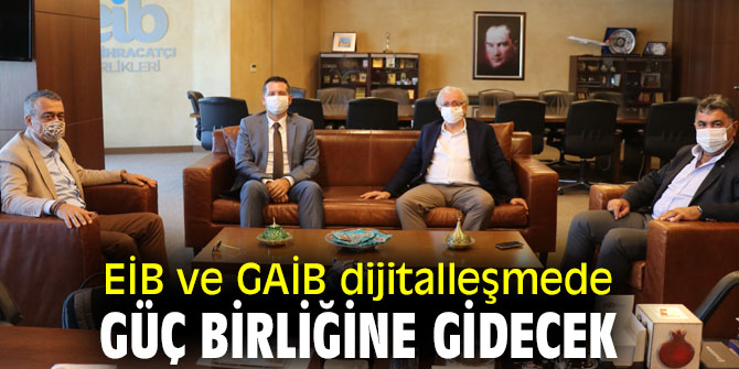 EİB ve GAİB'den güç birliği