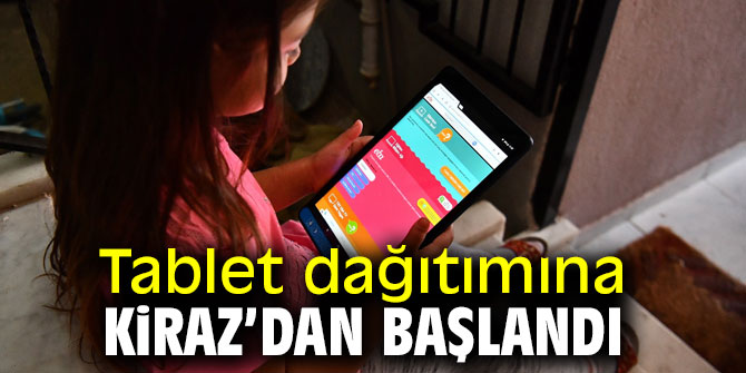İzmir Büyükşehir'den 3 bin tabletlik eğitim desteği
