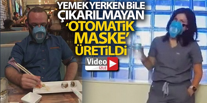 Otomatik maske' üretildi