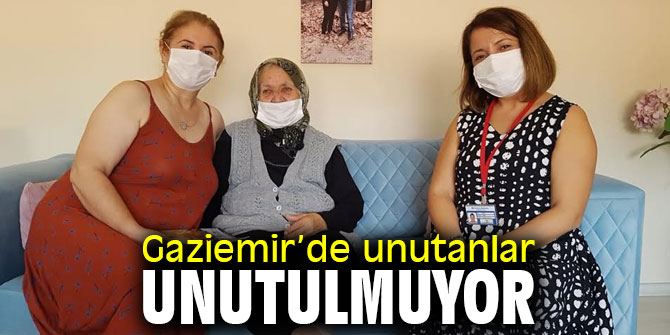 Gaziemir’de unutanlar unutulmuyor