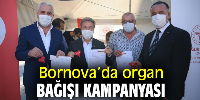 Bornova’da organ bağışı kampanyası