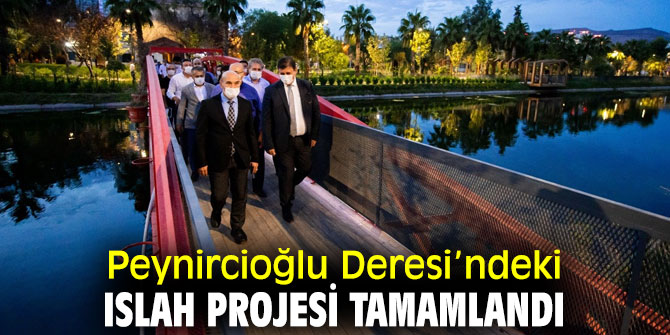 İzmir Büyükşehir Belediyesi, Peynircioğlu Deresi’ndeki ıslah projesini tamamladı!