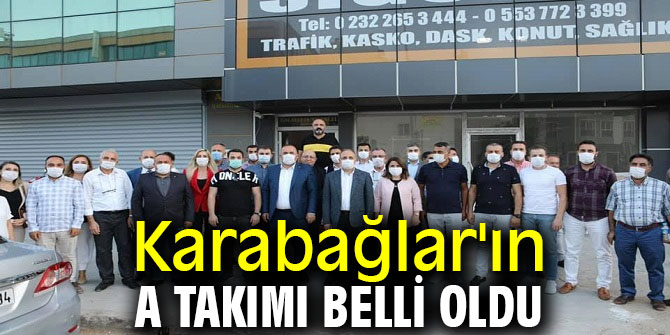 Karabağlar'ın A Takımı belli oldu