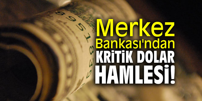 Merkez Bankası'ndan yeni dolar hamlesi
